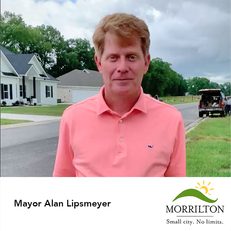 Mayor of Morrilton, Alan Lipsmeyer