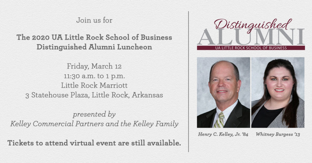 UALR School of Business Distinguished Alumni